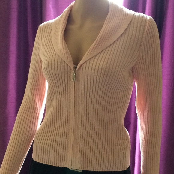St. John Sport Zipper Top/Jacket, Size 2P - Picture 1 of 8
